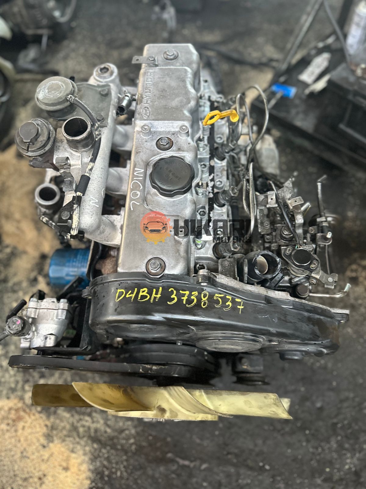 Motor Hyundai Terracan D4BH 2.5