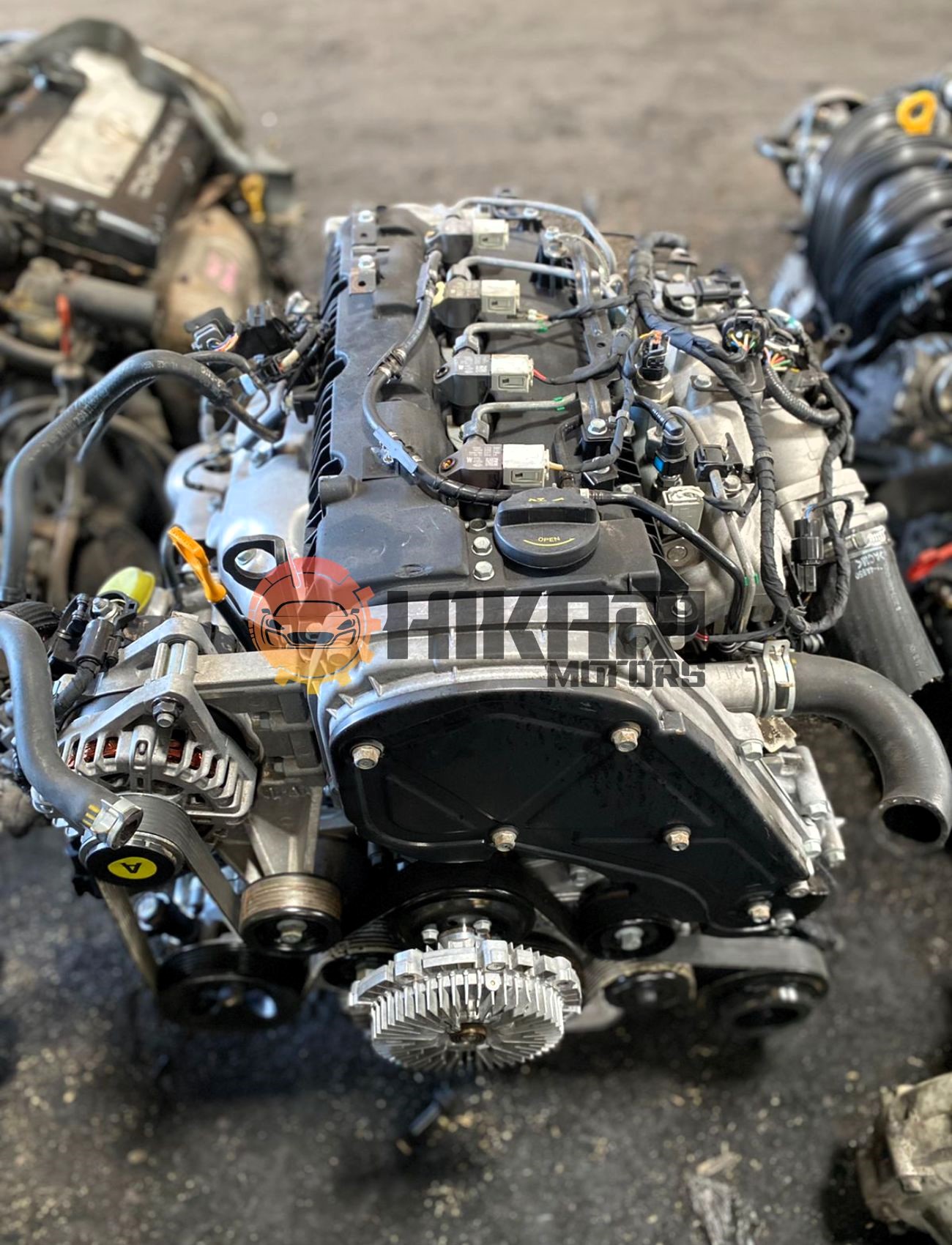 Motor usado Hyundai Porter D4CB 2.5 diesel, venta de motores hyundai en chile