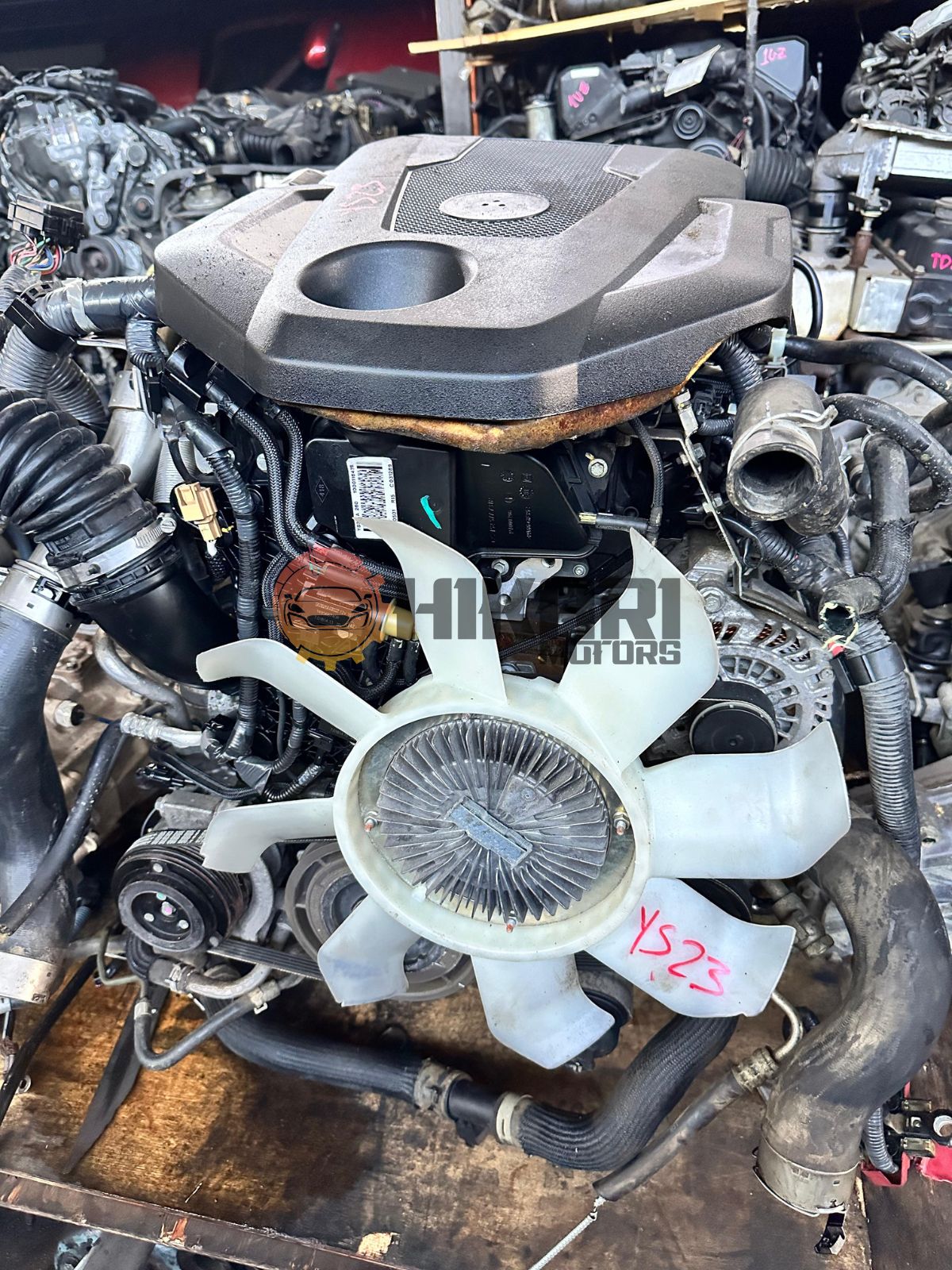 Motor Nissan NP300 2 3 2016 2019 YS23 Diesel Hikari Motors